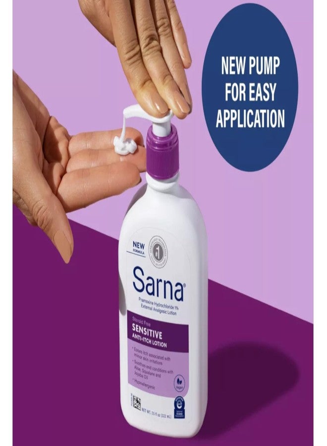 Sarna Sensitive Anti-Itch Lotion, 7.5 Fl. Oz. (Pack of 5) - Image 4